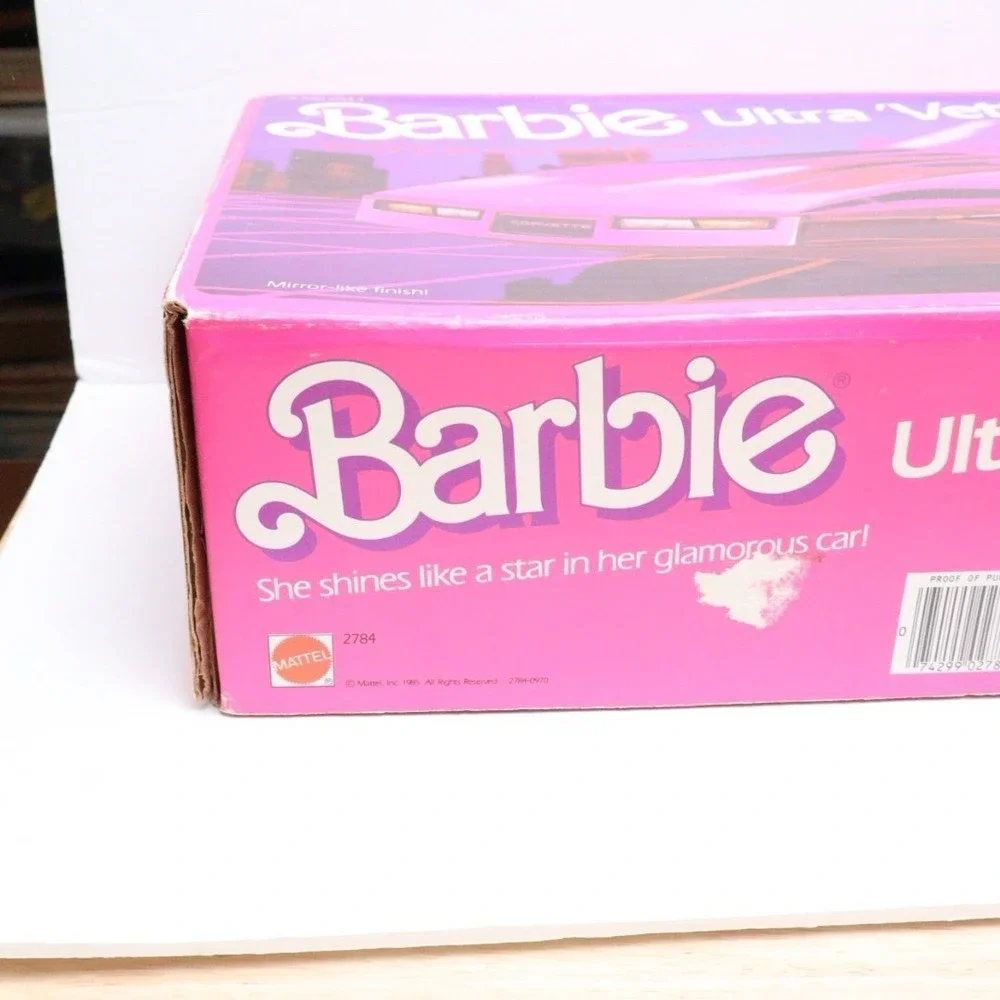 1985 Barbie Ultra Vette Corvette Mattel #2784 Vintage NEW Sealed Box